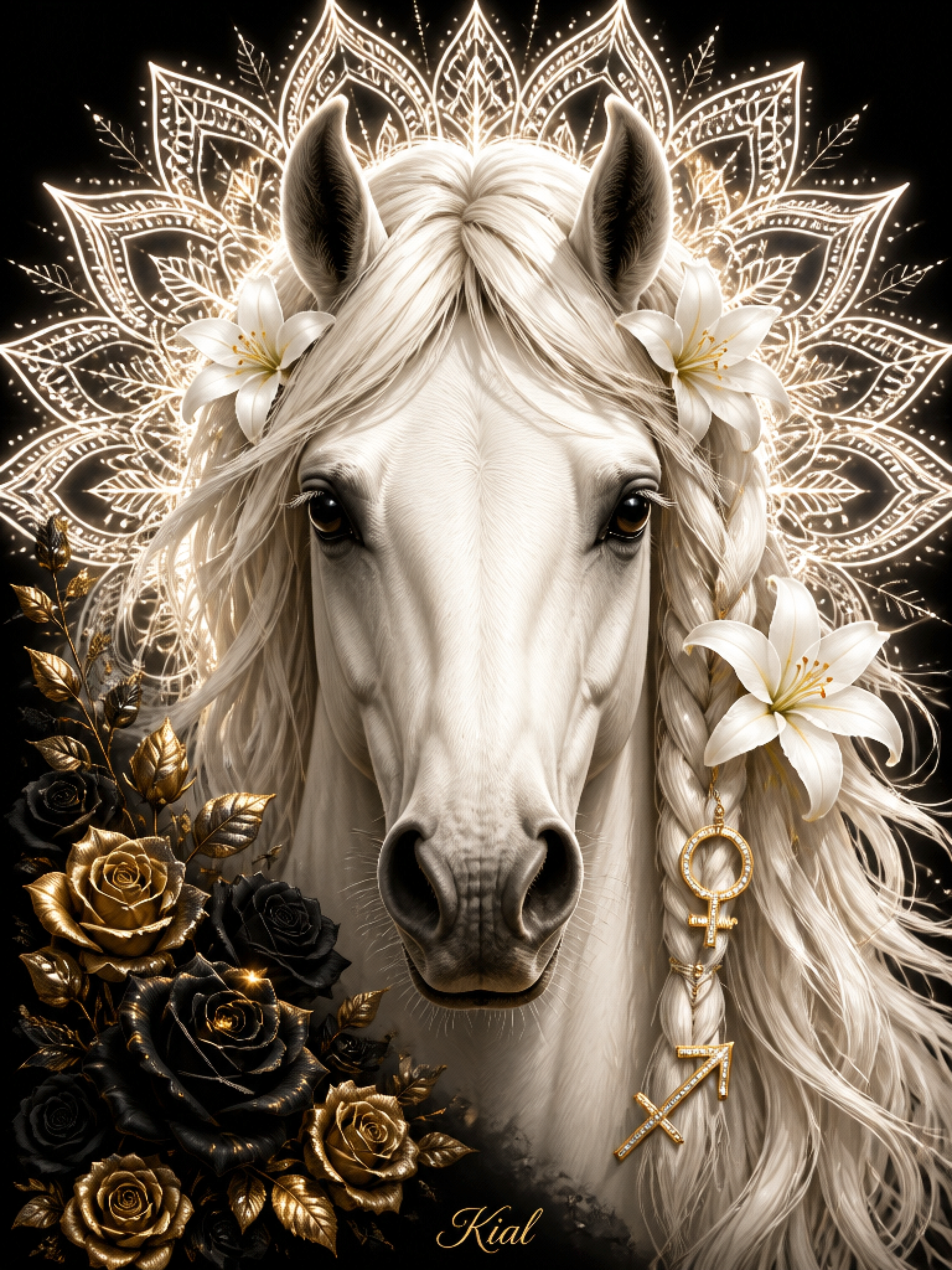 SAGITTARIUS — 100% unique zodiac wall art from ArtbyKial